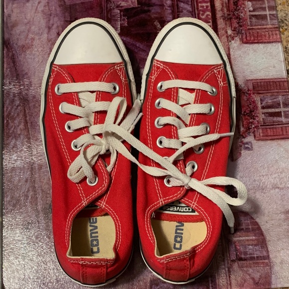Converse Other - Great BUY!!! Adult Converse  Classic Red Sneakers NEW